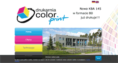 Desktop Screenshot of colorprint.pl